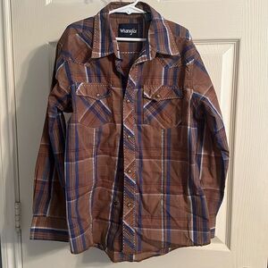 Kids Wrangler long sleeve shirt